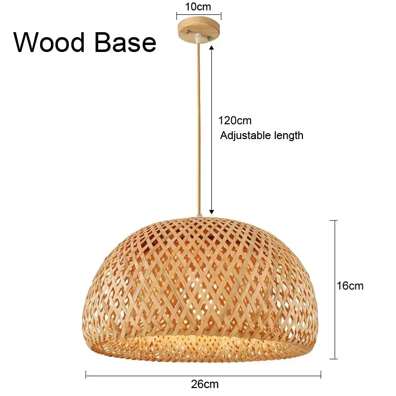 Bamboo Rattan Lamp