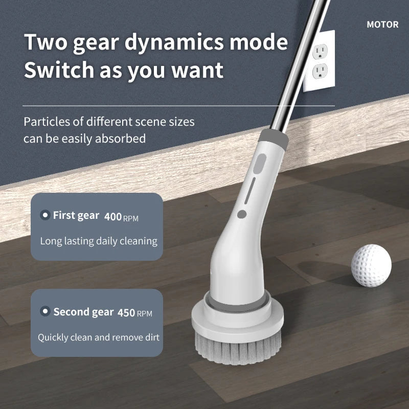 8-in-1 Wireless Electric Cleaning Brush