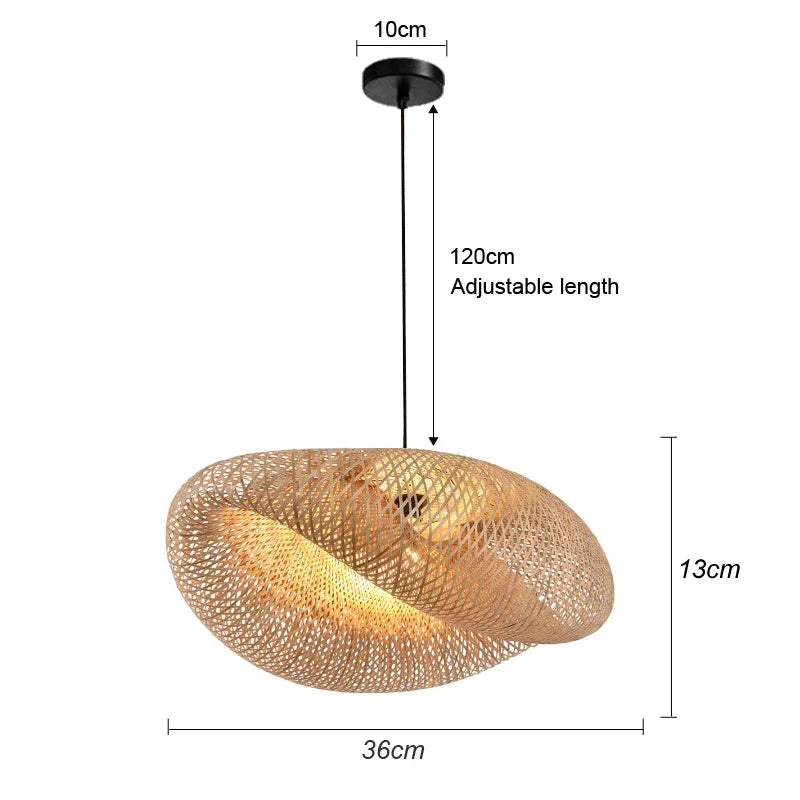 Bamboo Rattan Lamp