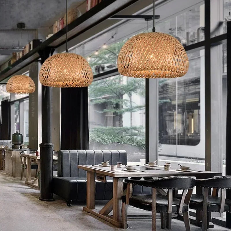 Bamboo Rattan Lamp