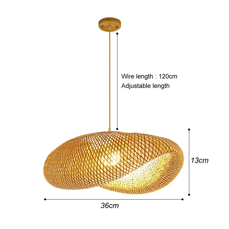 Bamboo Rattan Lamp