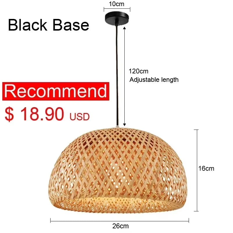 Bamboo Rattan Lamp