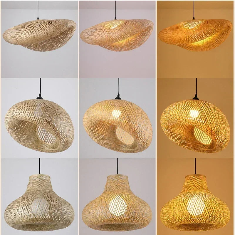 Bamboo Rattan Lamp
