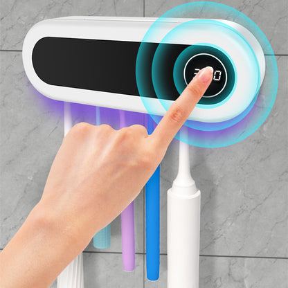 Wall Mounted Smart Toothbrush Holder