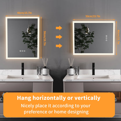Wall Mounted LED Bathroom Mirror