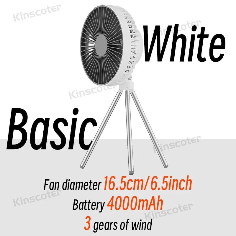 Rechargeable Portable Camping Fan