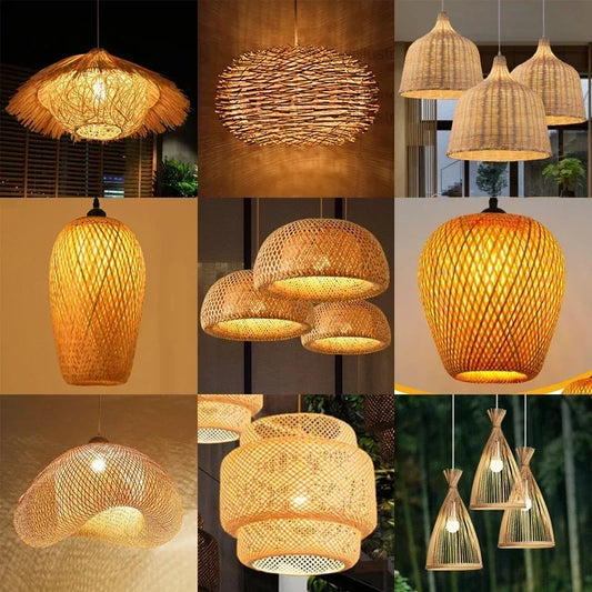 Bamboo Rattan Lamp