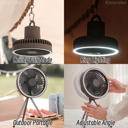 Rechargeable Portable Camping Fan