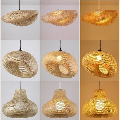 Bamboo Rattan Lamp